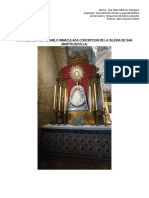 Inmaculada retablo San Martín