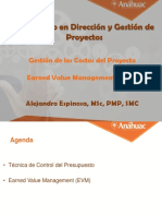 04b Gestion de Los Costos Del Proyecto EVM