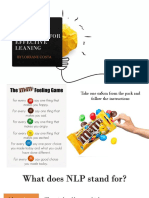 Nlp-Based Activities For Effective Learning
