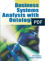 Pub - Business Systems Analysis With Ontologies