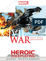 Marvel Heroic RPG - Civil War - Fifty State Initiative