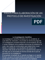 Pasos para Hacer Un Protocolo