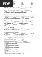 Khao Sat Chat Luong Dau Nam Lop 10 Mon Tieng Anh