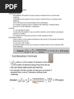 PNC Formulas and Derangements Guide | PDF