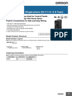 S8V-NF: (Single-Phase 250 V 3 A / 6 A Type)