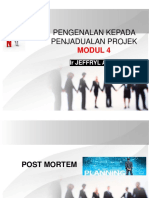 2.post Mortem Penjadualan Projek