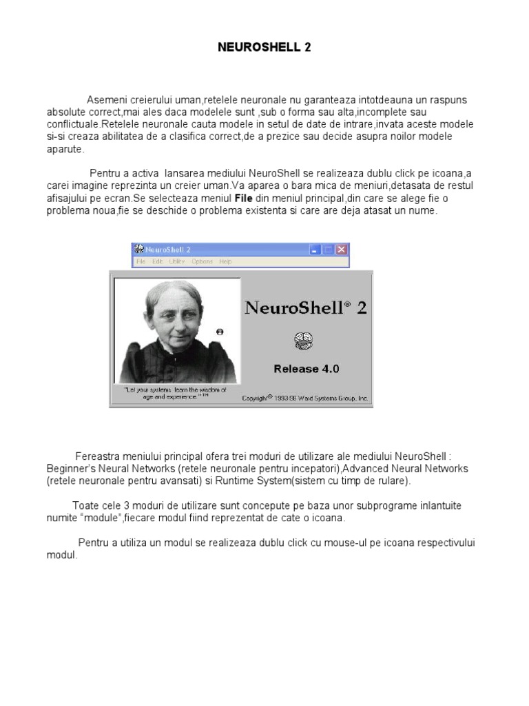 Neuroshell 2 | PDF