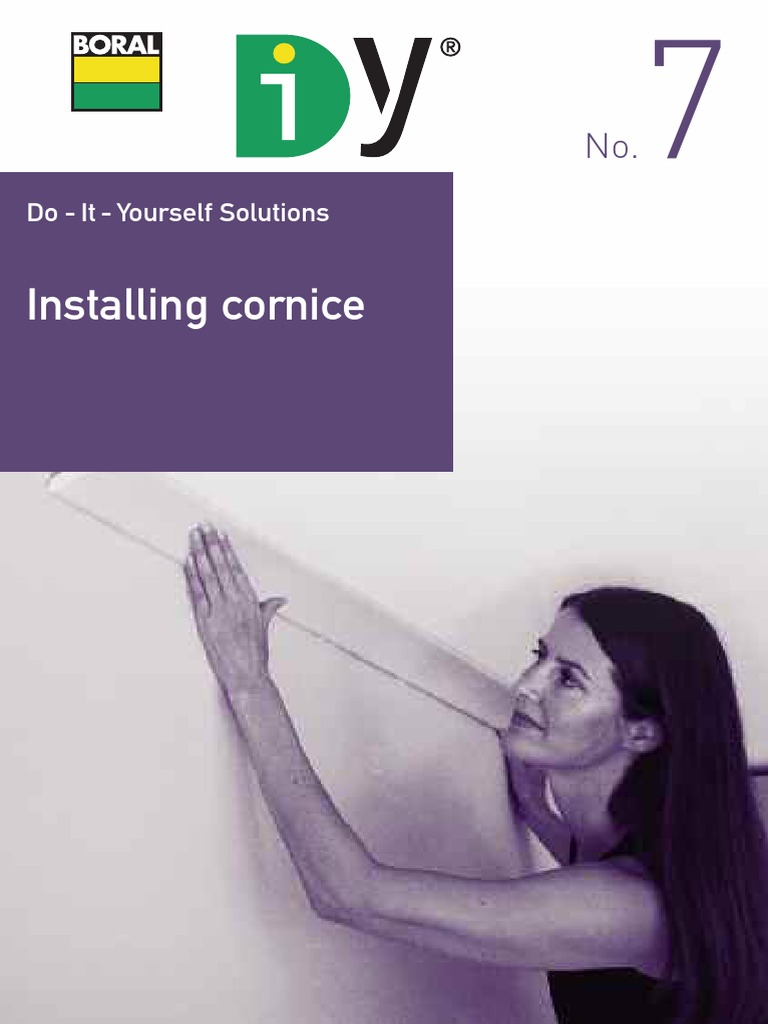 Installing Cornice: Do - It - Yourself Solutions | PDF | Drywall ...