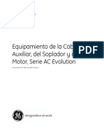 Equipamiento de La Cabina Auxiliar, Del Soplador y Del Motor, Serie AC Evolution