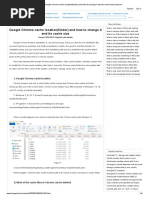 Google Chrome Cache Location (Folder) and How To Change It and Its Cache Size-Lionsure