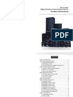 Product Instructions: WK310 Series High Performance Vector Frequency Inverter