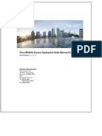 Cisco Mobility Express Deployment Guide Release - PDF