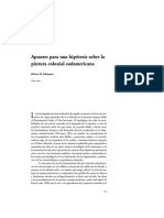 Schenone Apuntes para Una Hipótesis Sobre La Pintura Colonial Sudamericana