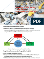 Perencanaan Dan Pengendalian Produksi