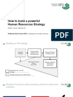 How to build a powerful HR Strategy