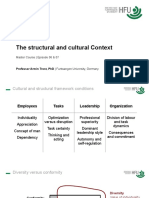 The Structural and Cultural Context: Master Course - Episode 06 & 07