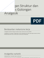 Hubungan Struktur Dan Aktivitas Golongan Analgesik