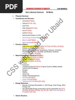 Syllabus Breakdown (GSA)