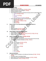 Syllabus Breakdown (Islamiat)