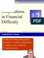 Corporations in Financial Difficulty: Mcgraw-Hill/ Irwin