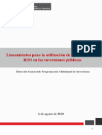 Plan BIM Peru Lineamientos Utiliza BIM Inversiones Publicas Anexo_RD N° 007_2020EF