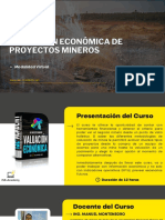 Brochure Valuación Económica de Proyectos Mineros