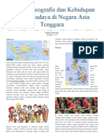 Kondisi Geografis Dan Kehidupan Sosial Budaya Di Negara Asia Tenggara