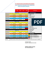 Jadwal SMSTR 1 Daring 2020-2021