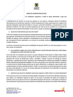 Informacion Sobre El Bono Alimenticio