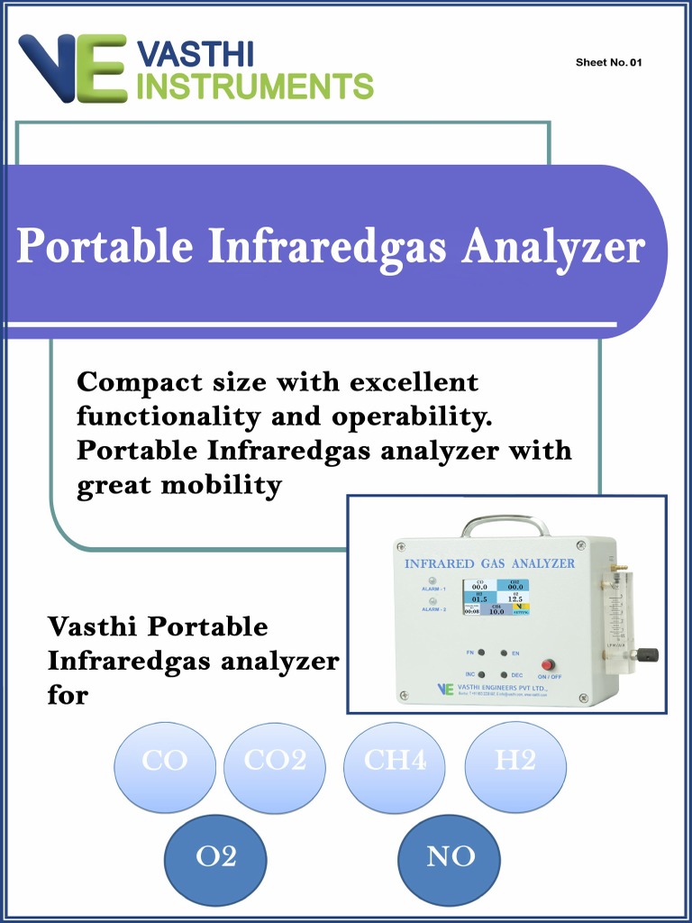 Portable Infrared Gas Analyzer PDF