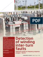 Detection of Winding Inter-Turn Faults - SFRA