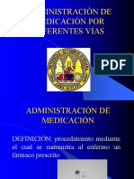 Administración DE Medicación POR Diferentes Vías