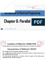 Introduction To Electrical Engineering: Chapter 6: Parallel Circuit