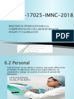 NMX Ec 17025 Imnc 2018