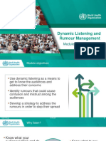 Module 1.4 Dynamic Listening and Rumour Management