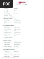 PRINT5 - Integrals Cheat Sheet - Symbolab