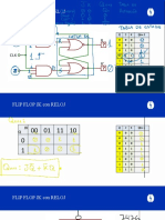 Flip Flop JK Con Reloj: Q J K Qn+1 0 0 0 0 0 1 0 1 0 0 1 1 1 0 0 1 0 1 1 1 0 1 1 1 Q' Q