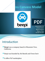 Business Canvass Model (Beepi)