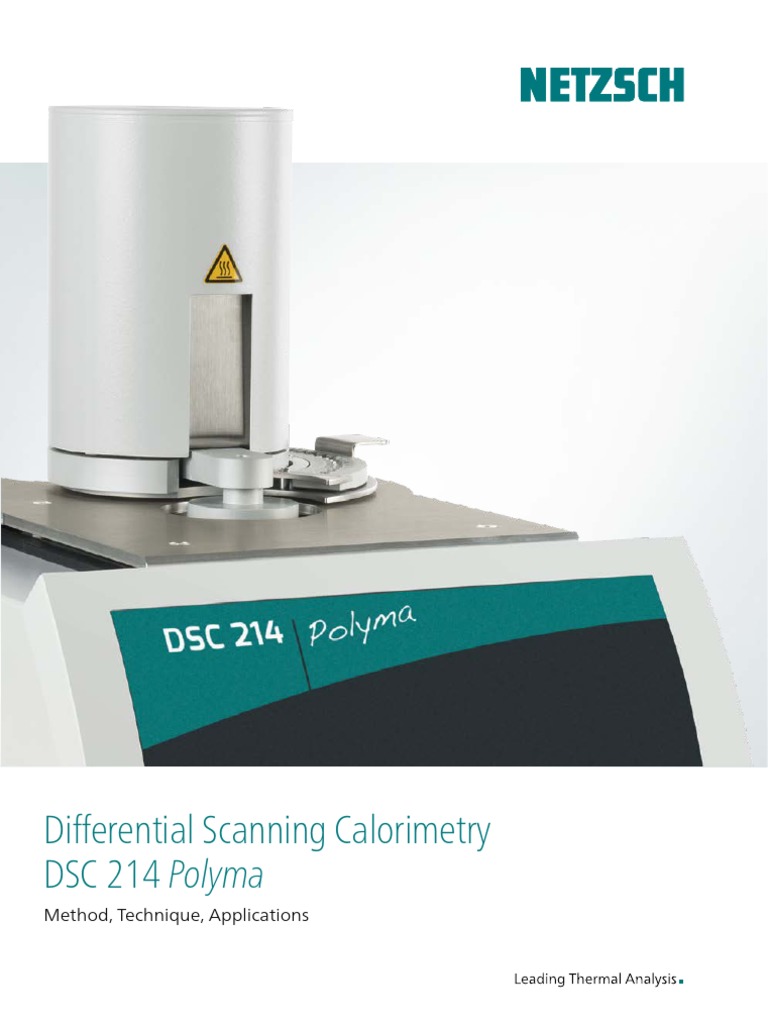 DSC 214 Polyma en Web | PDF | Differential Scanning Calorimetry ...