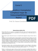 Curs 1-Imunogenetica Si Transplantul - Complexul