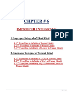 CH#6 Improper Integrals