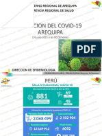 Situacion Del Covid-19 Arequipa: Gobierno Regional de Arequipa Gerencia Regional de Salud