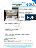 EADOUT - 101: Displaying The Reading in Period ( S), Frequency (HZ), Digits 3.2" T.F.T Display