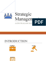 Strategic Management: Aatm Prakash Rai