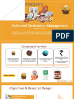 Sales and Distribution Management