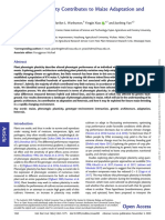 Liu2020 Phenotypic Plasticity Contributes To Maize Adaptation and Heterosis