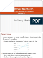Discrete Structures: Sets, Functions, Matrices, and Relations (Lecture -2