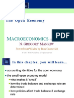 The Open Economy: Acroeconomics