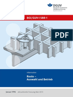 BGI/GUV-I 588-1: Januar 1996 Aktualisierte Fassung Mai 2013