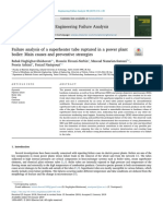 Failure Analysis of A Superheater Tube Ruptured in A Power Plant